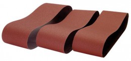 Record Power BDS250 Linishing Belts 120 Grit 152x1219mm, 3 Pack £30.79
